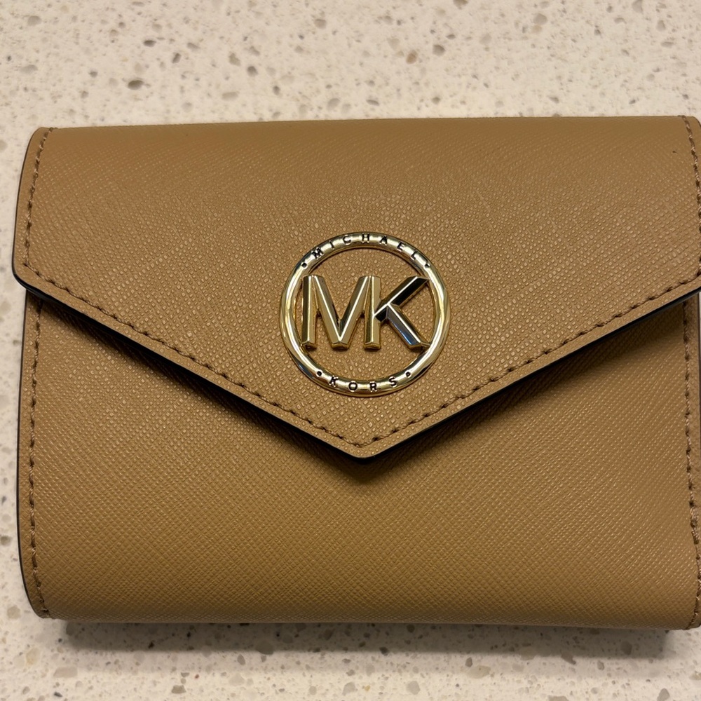 Michael Kors Tan Leather Wallet